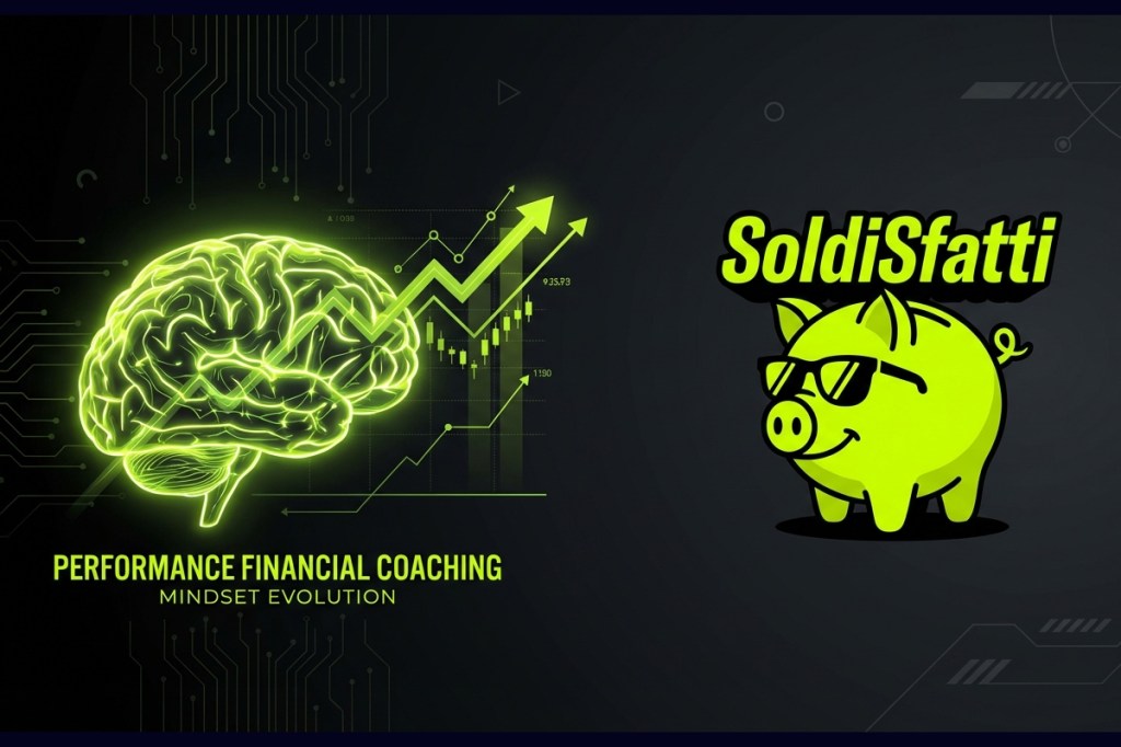 Copertina ufficiale del podcast SoldiSfatti, progetto di educazione finanziaria, trading e mindset a cura di Simone Aversano, Life & Performance Coach F.I.T. Method.